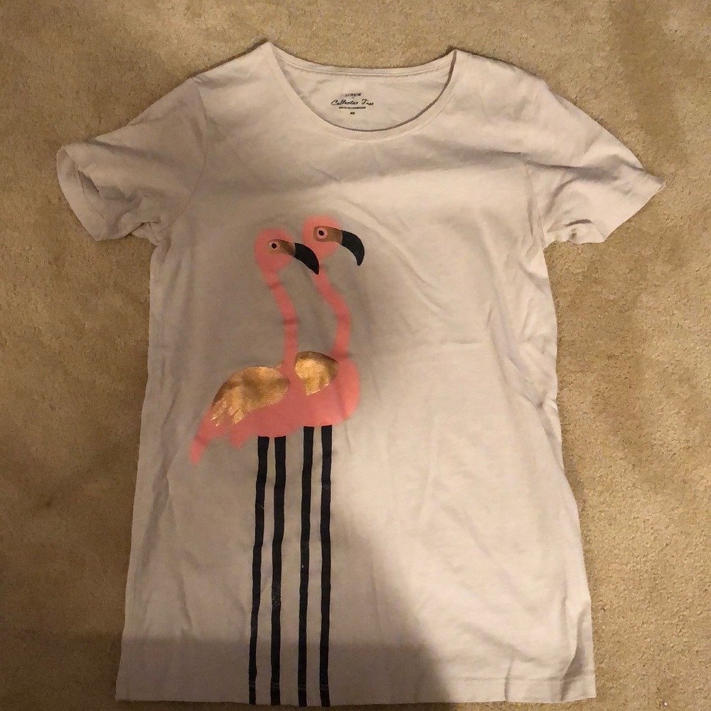 J.Crew flamingo t-shirt